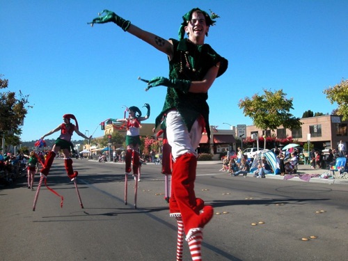Parading Elves Parading Elves